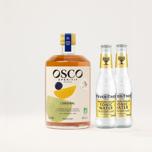 Pack OSCO tonic : OSCO L'Original bio & tonics - recette cocktail sans alcool frais et aromatique